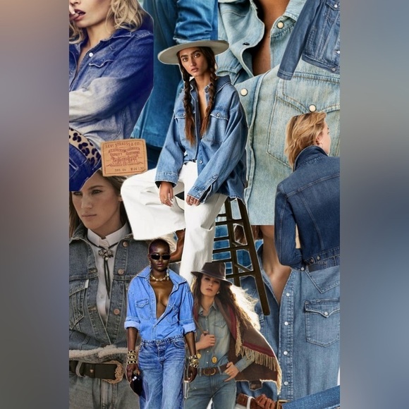 DENIM Chambray Aesthetic, 🩵✨👖 🩵✨👖 - Picture 1 of 6